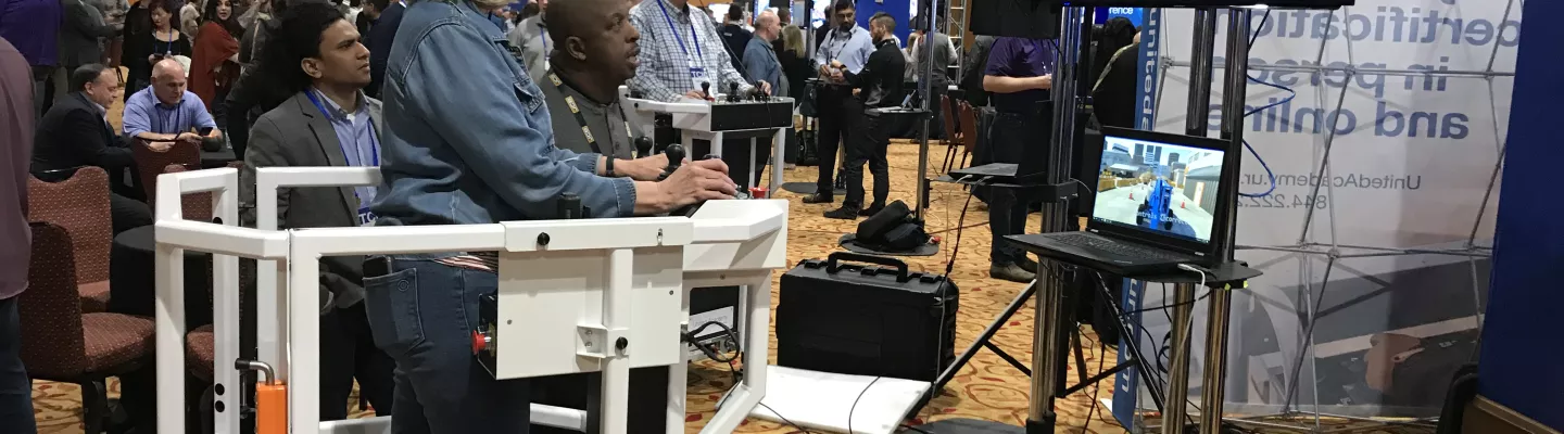 AR Simulator at Conference