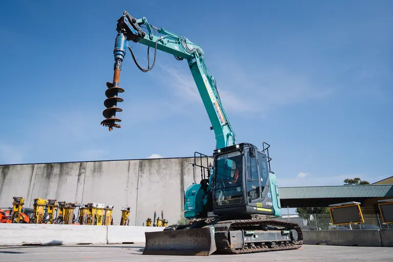 Auger Drill Attachment