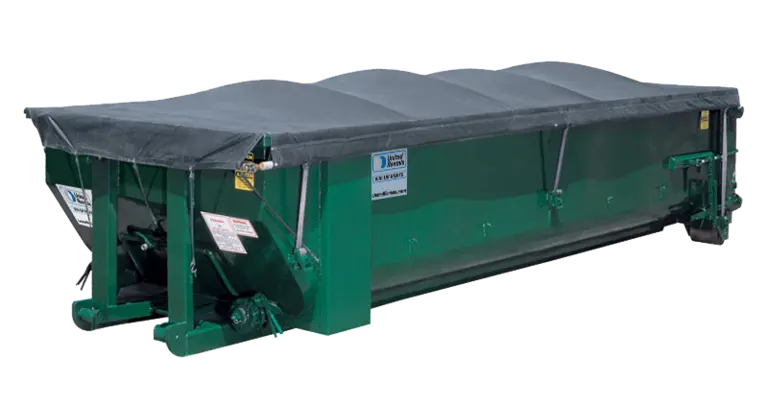 Rolloff dewatering box