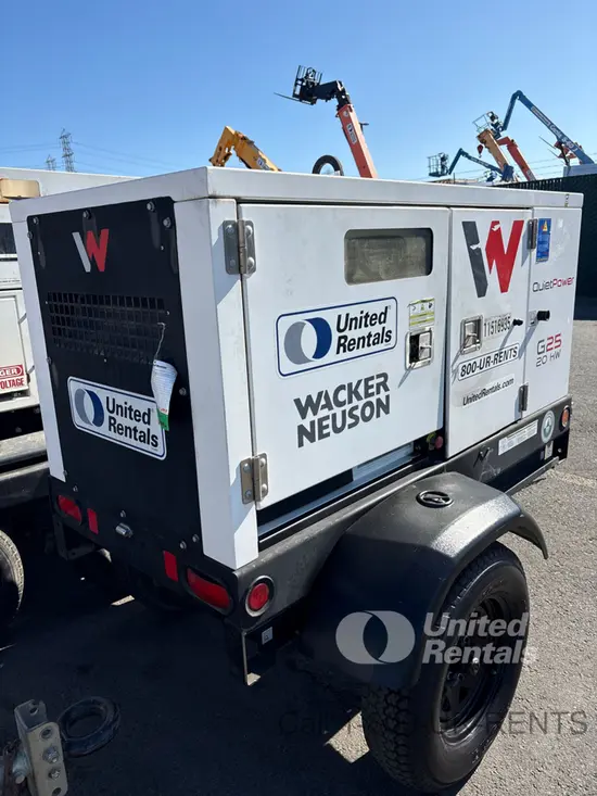2022 Wacker Neuson G25 T4F Diesel Generator