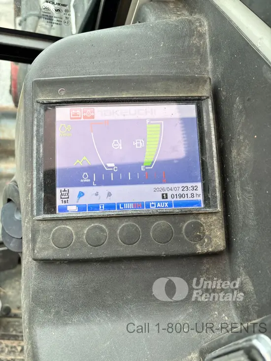 2021 Takeuchi TB260CR Mini Excavator
