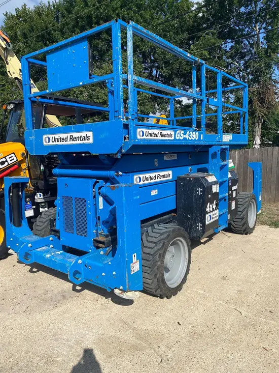 2019 Genie GS-4390 RT Rough Terrain Scissor Lift