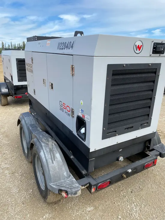 2021 Wacker Neuson G50 600 VOLT Diesel Generator