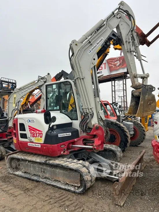 2021 Takeuchi TB370CRA Mini Excavator