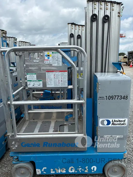 2019 Genie GR-20 Self-Propelled One-Person Lift