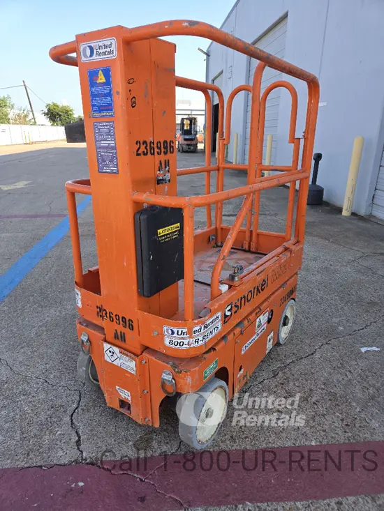 2018 Snorkel TM12 Self-Propelled One-Person Lift