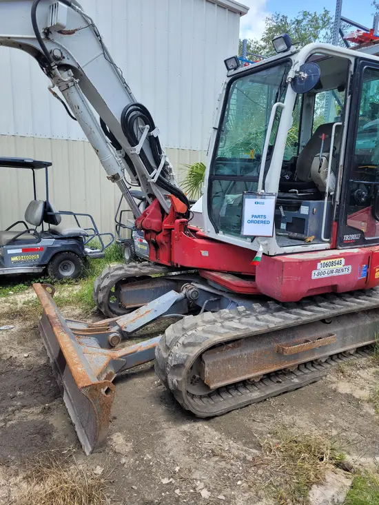 2017 Takeuchi TB280FR Excavator
