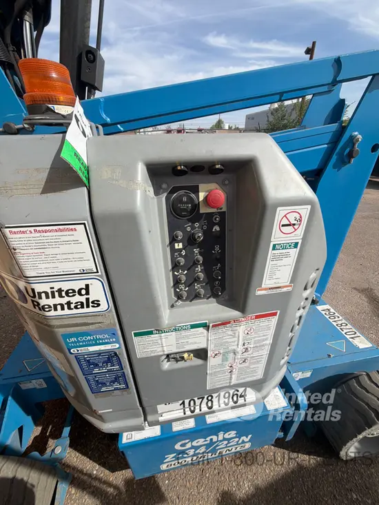 2018 Genie Z-34/22N Articulating Boom Lift