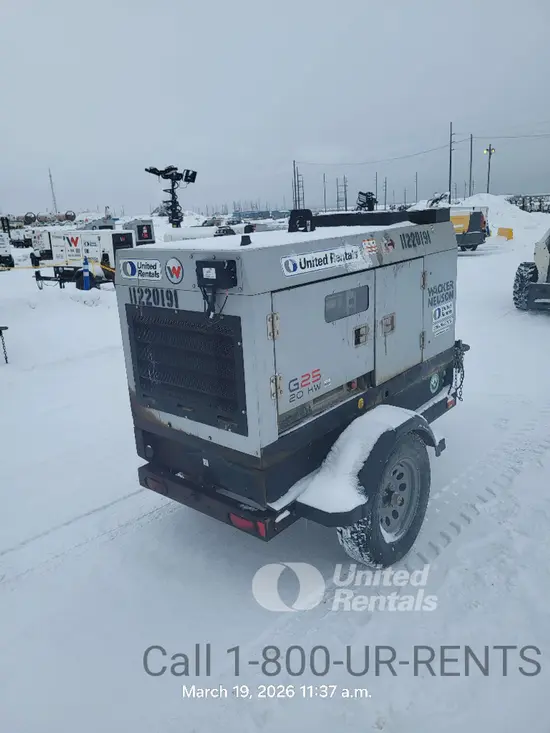 2021 Wacker Neuson G25 T4F Diesel Generator
