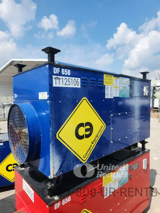 2020 Campo Equipment DF650RE3D Heater