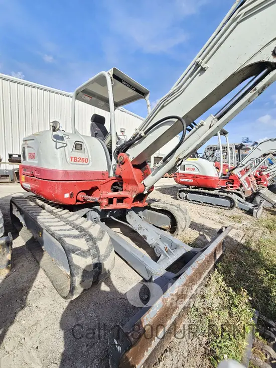 2023 Takeuchi TB260 Mini Excavator
