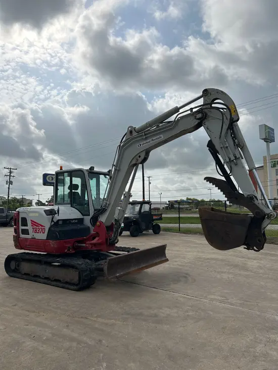 2021 Takeuchi TB370CRA Mini Excavator
