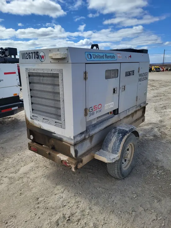 2020 Wacker Neuson G50 T4F Diesel Generator