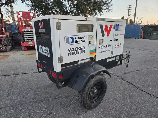 2022 Wacker Neuson G25 T4F Diesel Generator