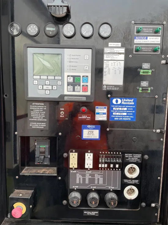2018 Cummins C70D2RE Diesel Generator