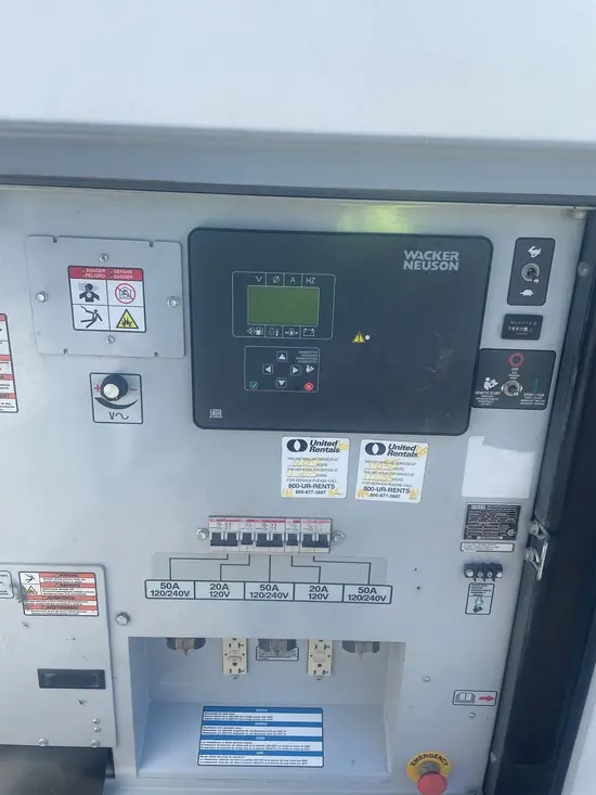 2017 Wacker Neuson G70 T4I Diesel Generator