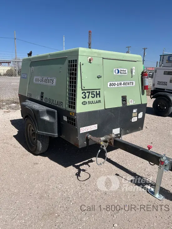 2019 Sullair 375H DPQ-JD3 Air Compressor