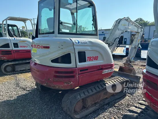 2021 Takeuchi TB240C Mini Excavator