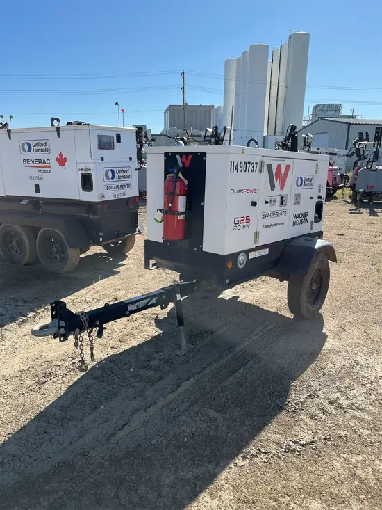 2022 Wacker Neuson G25 T4F Diesel Generator