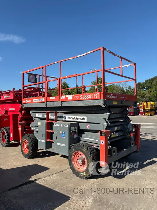 2019 Skyjack SJ8841RT Rough Terrain Scissor Lift