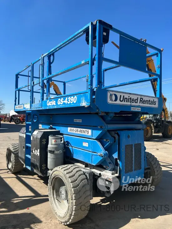 2020 Genie GS-4390 RT Rough Terrain Scissor Lift