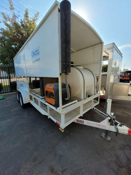 2016 Brock's Trailers 16' COOLING Evaporative Cooling Fan