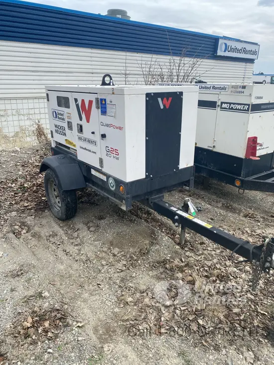 2022 Wacker Neuson G25 T4F Diesel Generator