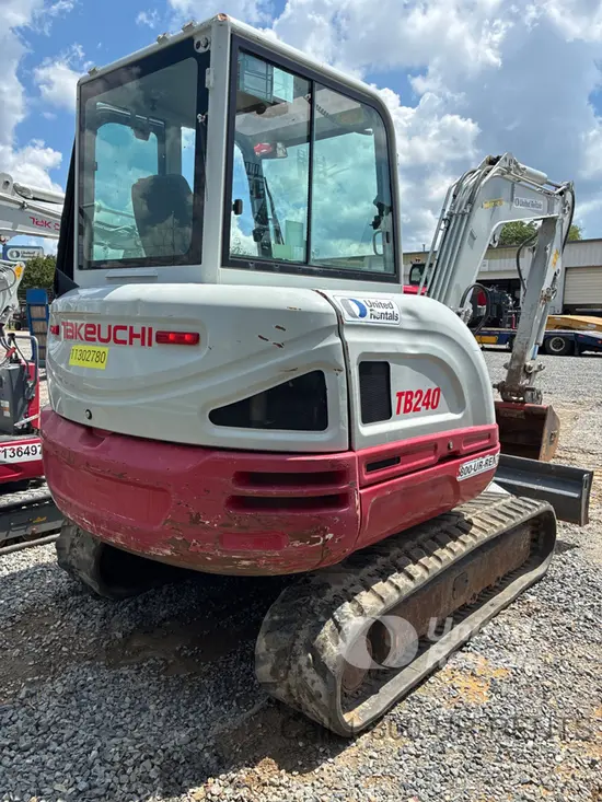 2021 Takeuchi TB240C Mini Excavator