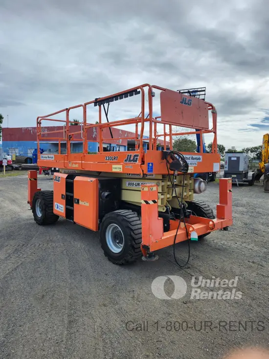 2019 JLG 330LRT Rough Terrain Scissor Lift