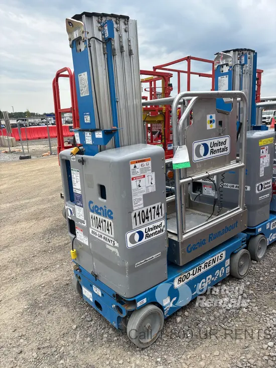 2020 Genie GR-20 Self-Propelled One-Person Lift