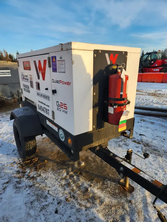 2022 Wacker Neuson G25 T4F Diesel Generator