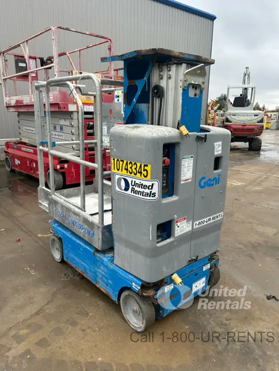 2018 Genie GR-12 Self-Propelled One-Person Lift
