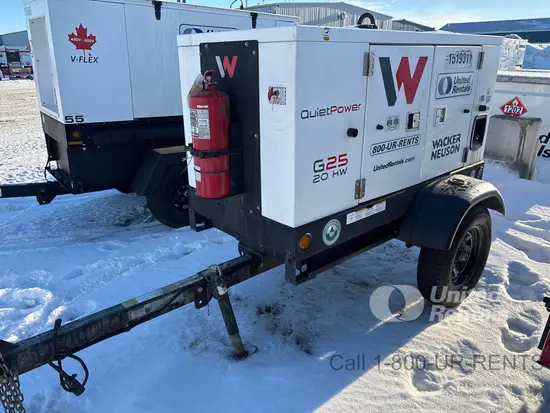 2022 Wacker Neuson G25 T4F Diesel Generator