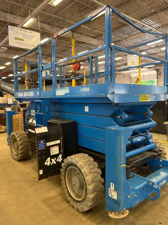 2016 Genie GS-4390 RT Rough Terrain Scissor Lift