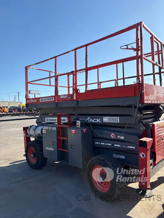 2019 Skyjack SJ8841RT Rough Terrain Scissor Lift