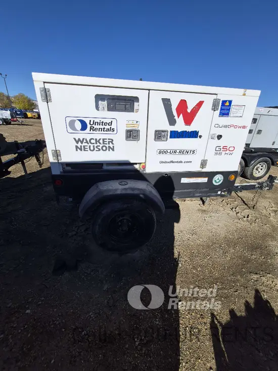 2023 Wacker Neuson G50 T4F Diesel Generator