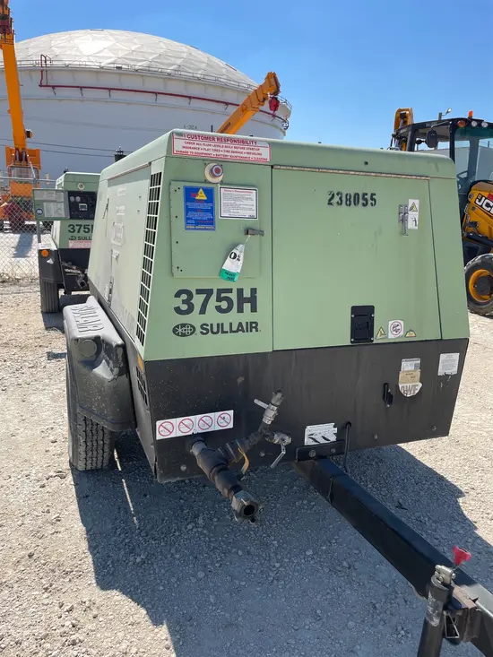 2019 Sullair 375H DPQ-JD3 Air Compressor