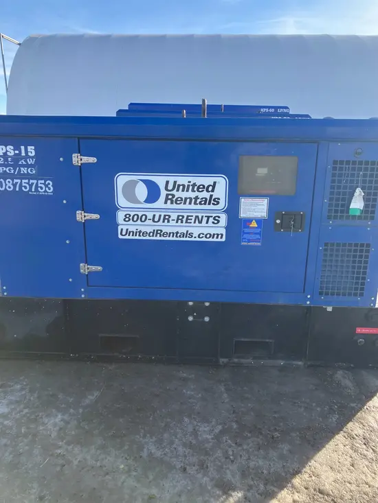 2022 Kustom Power Solutions KPS-15 LP/NG Generator