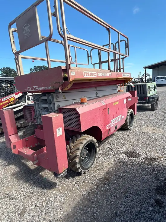 2019 MEC 4069RT Rough Terrain Scissor Lift