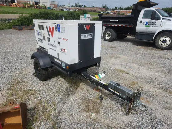 2022 Wacker Neuson G25 T4F Diesel Generator