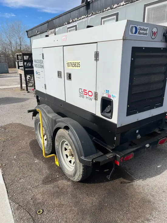 2018 Wacker Neuson G50 T4F Diesel Generator