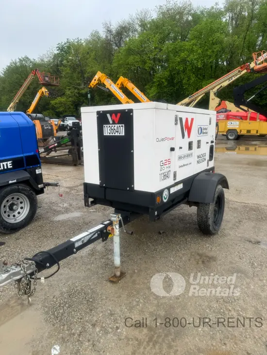 2022 Wacker Neuson G25 T4F Diesel Generator
