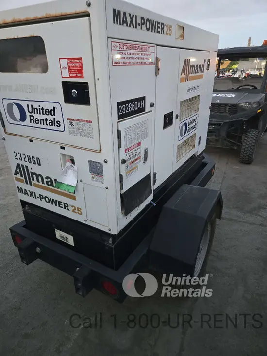2019 Allmand MP25 Diesel Generator