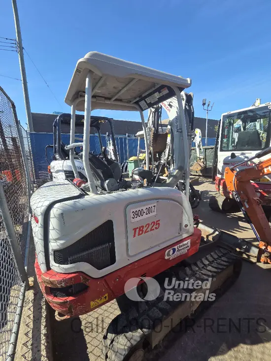 2021 Takeuchi TB225R Mini Excavator