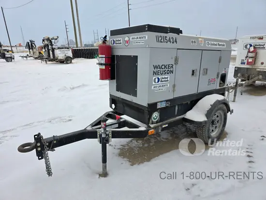 2021 Wacker Neuson G25 T4F Diesel Generator