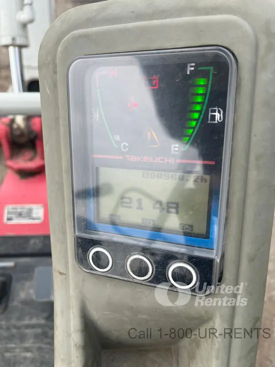 2021 Takeuchi TB216 Mini Excavator