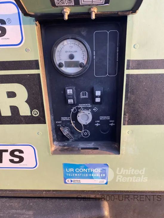 2019 Sullair 185DPQ-KU-T3 Air Compressor