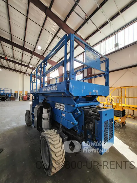 2019 Genie GS-4390 RT Rough Terrain Scissor Lift