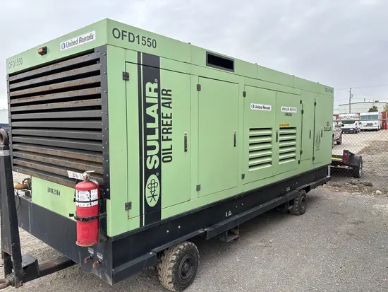 2018 Sullair OFD1550 Air Compressor