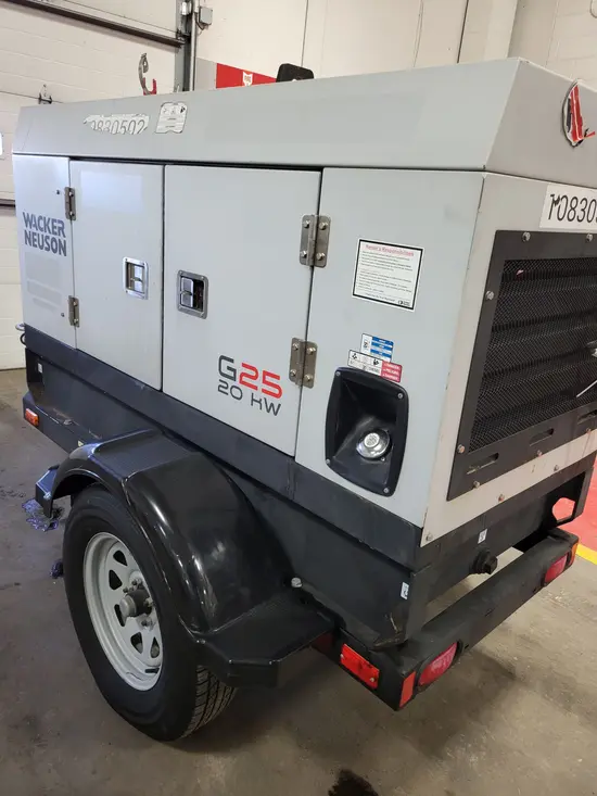 2018 Wacker Neuson G25 T4F Diesel Generator